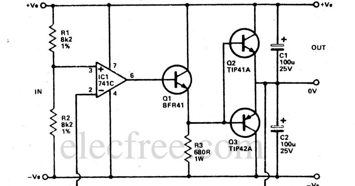 Tip41c tip42c усилитель схема Tip41c tip42c усилитель схема - 98 фото