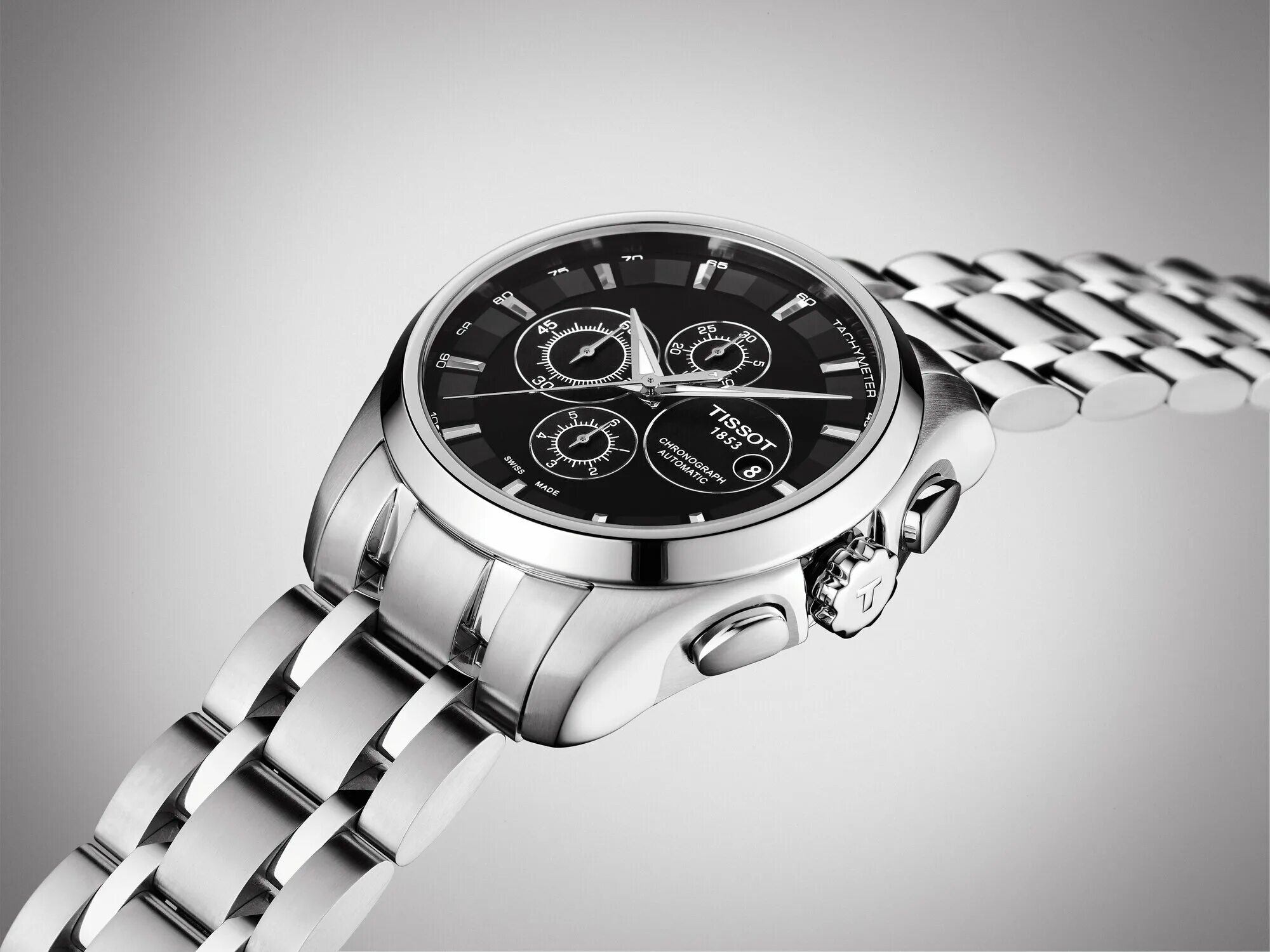 Tissot невский просп 68а фото Наручные часы TISSOT T035.617.11.051.00, серебряный, черный - купить в интернет-