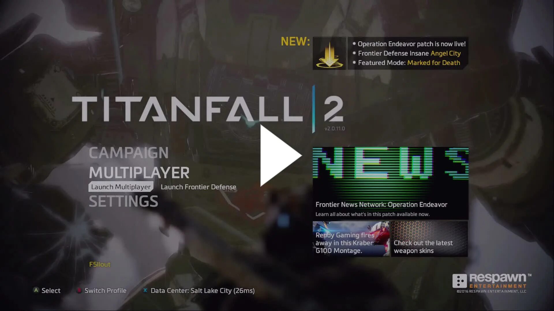 Titanfall 2 подключение к серверам respawn Twitch