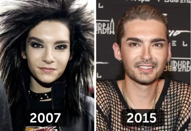 Tokio hotel сейчас как выглядит Antes y Después: Así es como lucen en la actualidad los chicos rebeldes de los a