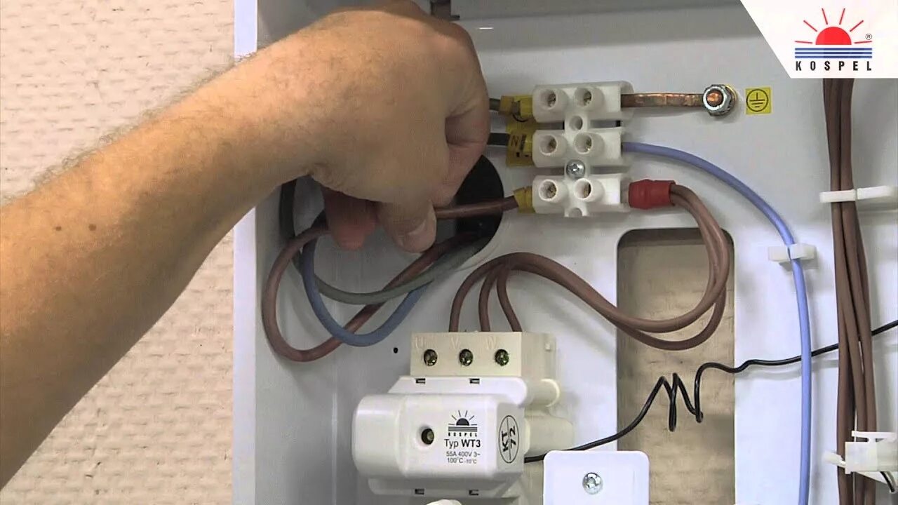 Tol47wifi wpb подключение к электрическому котлу 3 Подключение котла EKCO.L2 мощностью от 4 до 8 кВт к электрической сети - YouTu