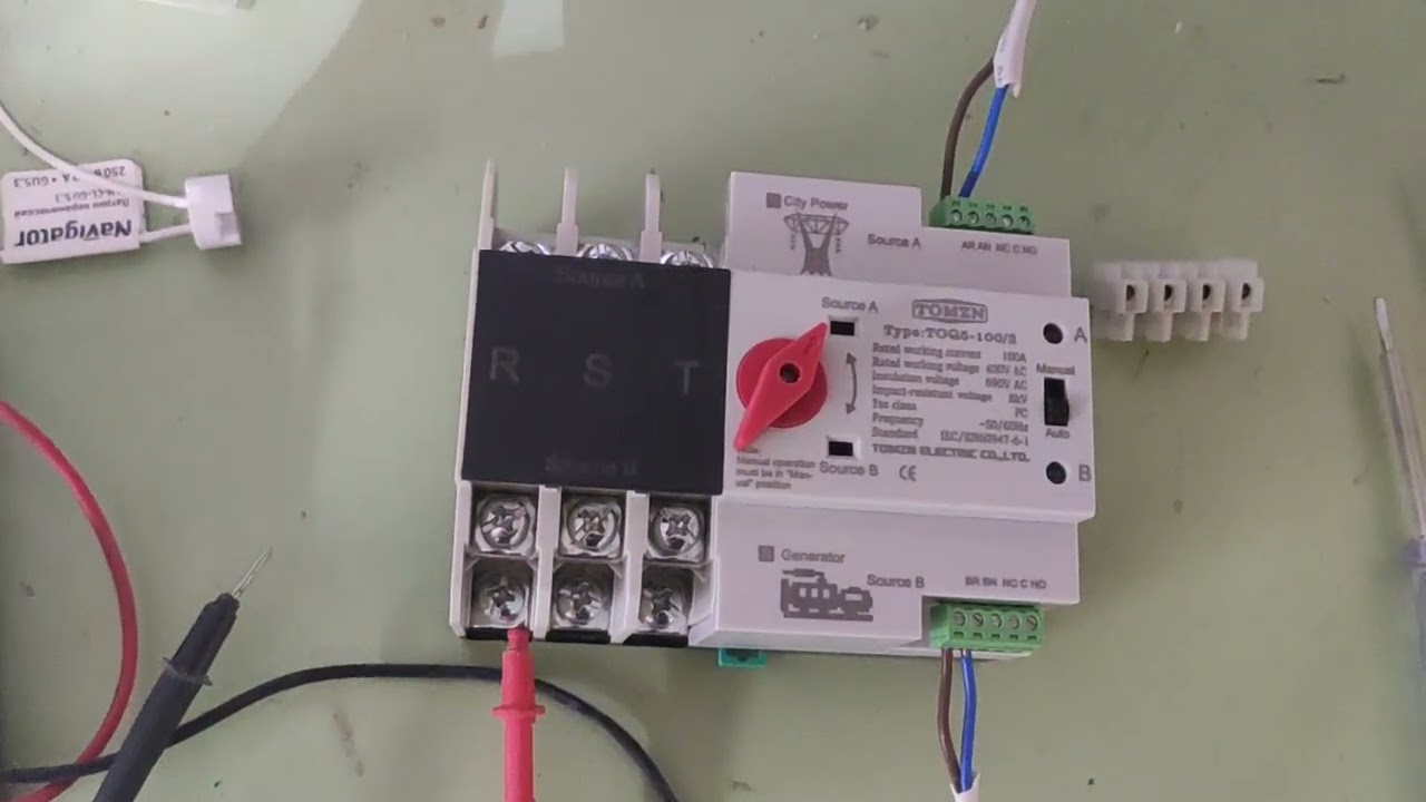 Tomzn tom7z 600 2 подключение АВР от Tomzn - YouTube