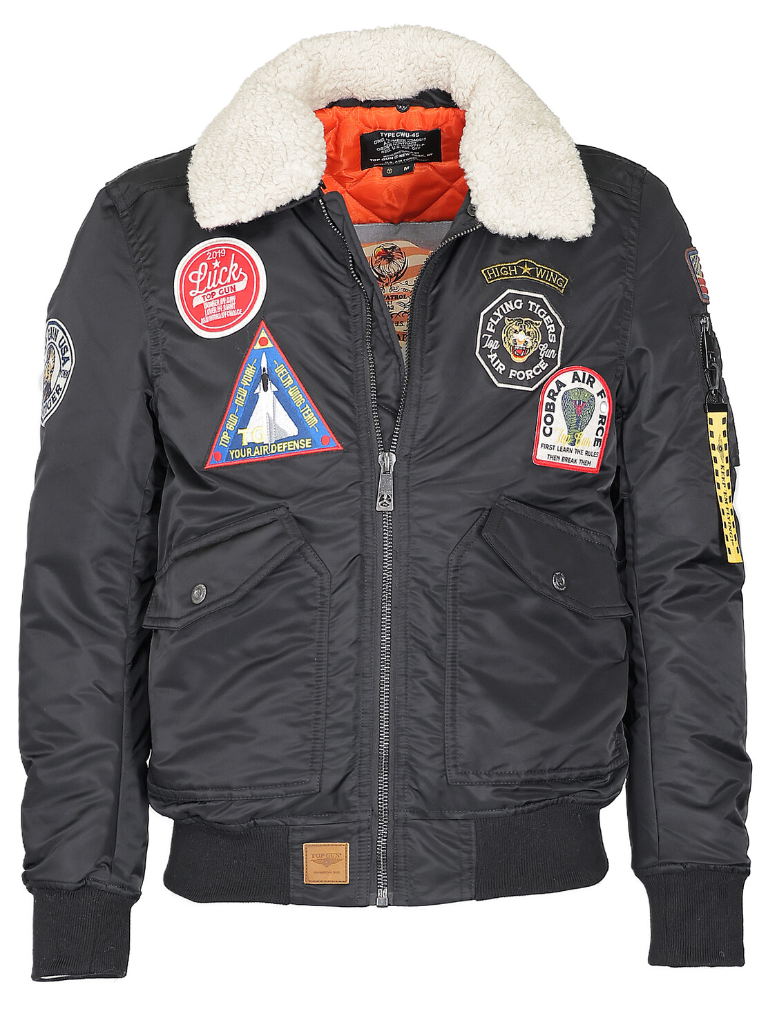 Top gun куртка мужская болоневая цена фото Купить Куртка TOP GUN Bomberjacke TG23003, черный: цена 30 909 ₽ в каталоге инте