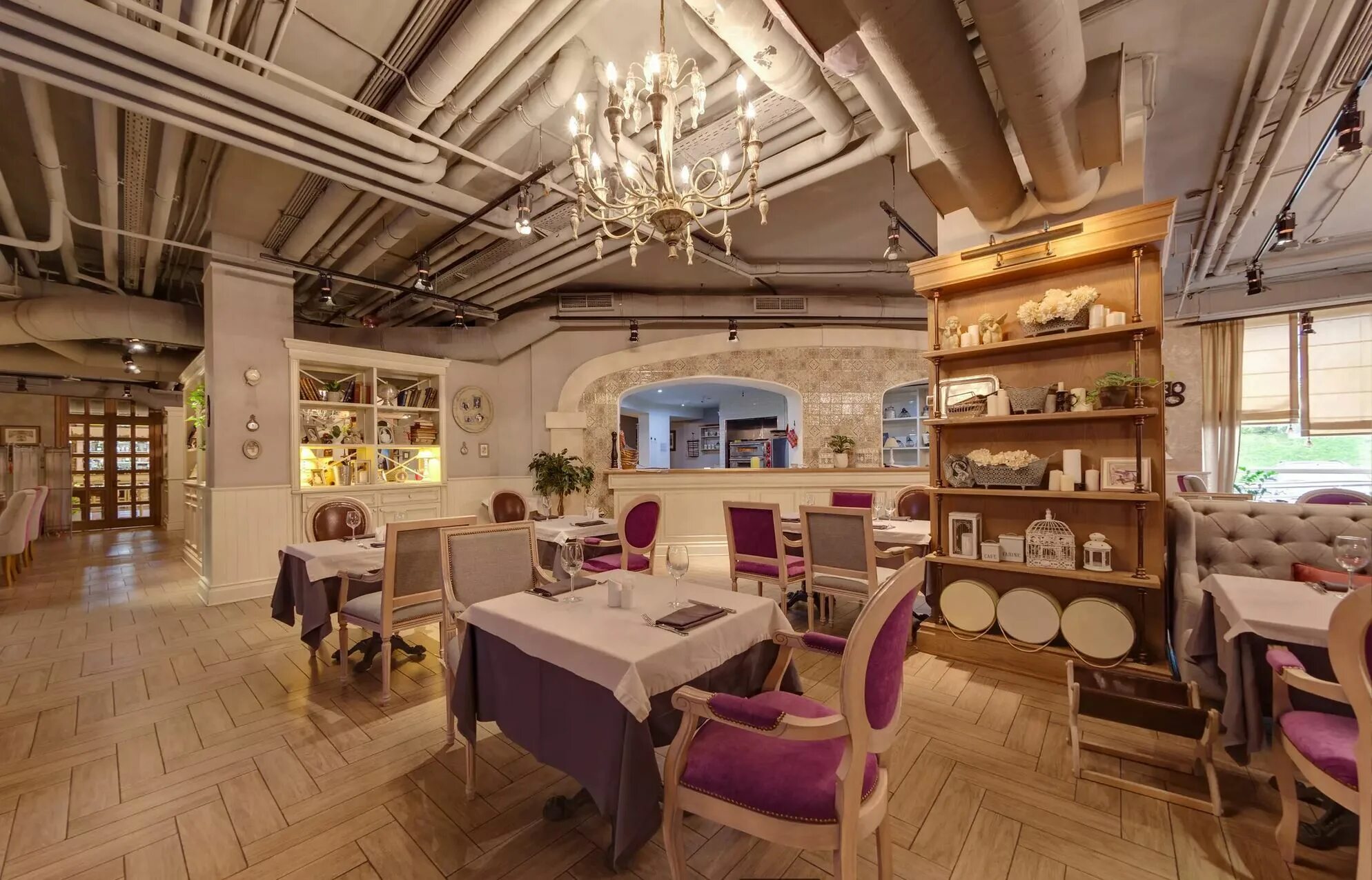 Top style ленинский просп 23 фото Ресторан Largo - Портфолио компании Технобар
