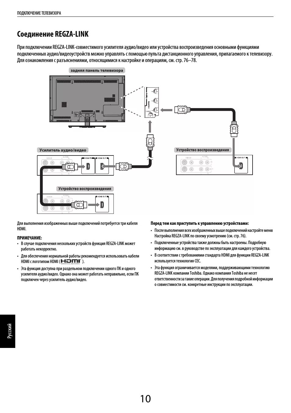 Toshiba как подключить интернет Toshiba 42VL863R: Instruction manual and user guide in Russian