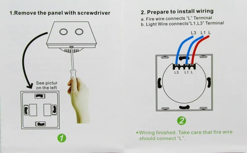 Touch switch сенсорный выключатель как подключить Сенсорный выключатель сам включается HeatProf.ru