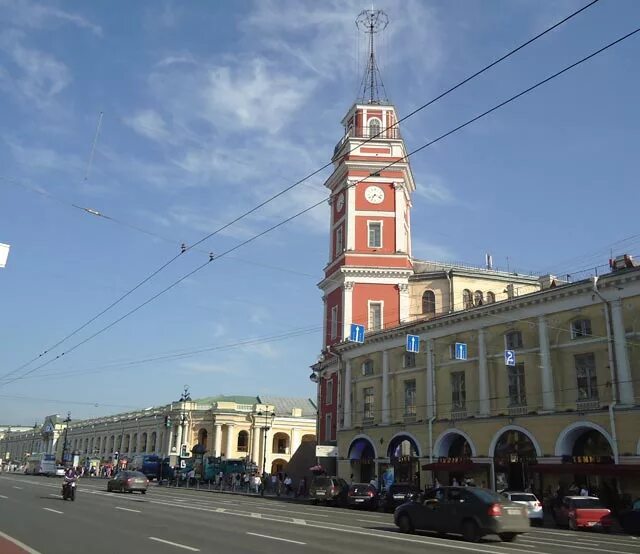 Tower невский просп 22 фото Башня Городской Думы фото