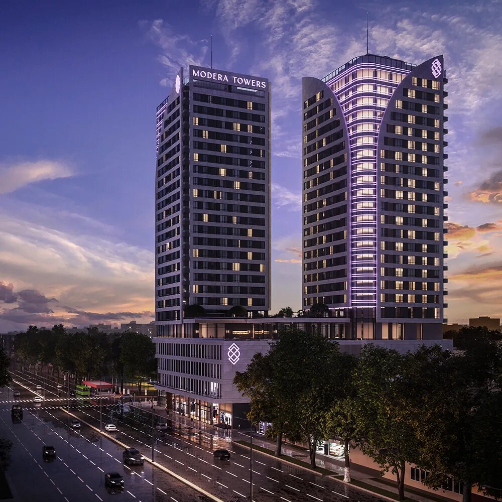 Towers площадь труда 1 фото Фото: Modera Towers, офис продаж, ул. Шота Руставели, 19/2, Ташкент - Яндекс Кар