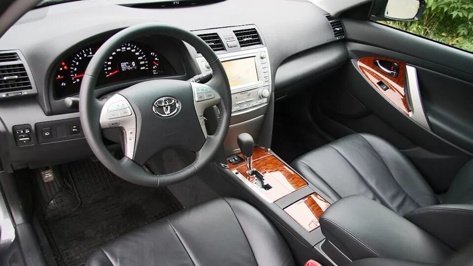 Toyota camry фото салона Toyota Camry (XV40) 2.4 бензиновый 2011 на DRIVE2