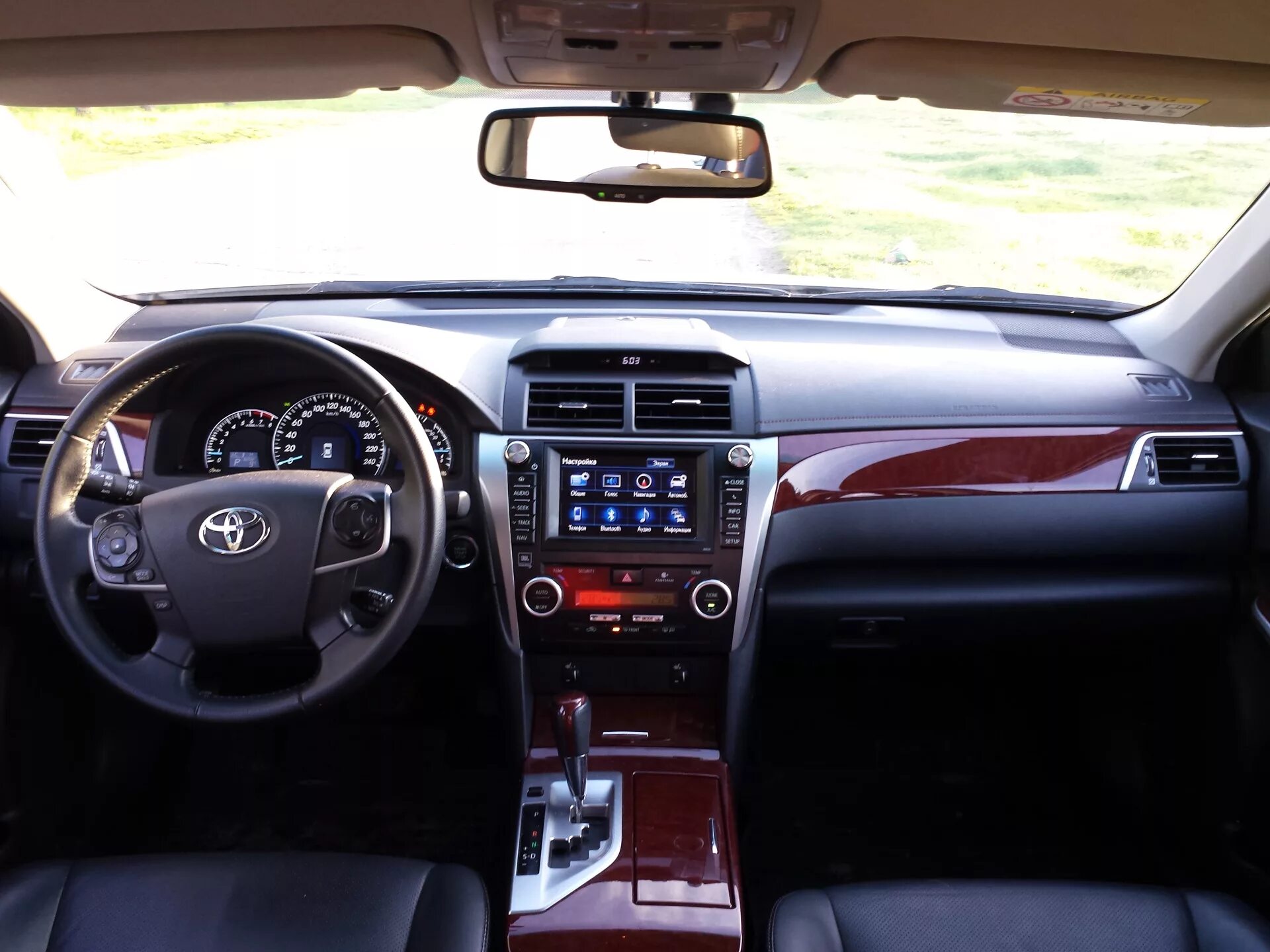 Toyota camry фото салона Фото салона - Toyota Camry (XV50), 2,5 л, 2013 года фотография DRIVE2