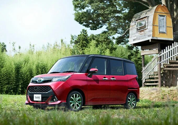 Toyota танк фото IVITEX / Ковры салонные 1 и 2 ряд Toyota Tank 2WD+4WD (2016 - н.в.) правый руль 