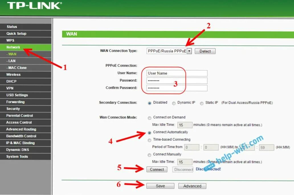 Tp link подключение через wifi Konfigurácia smerovača TP-LINK TL-WR842ND Wi-Fi (TP-Link) Opravte a konfigurujte