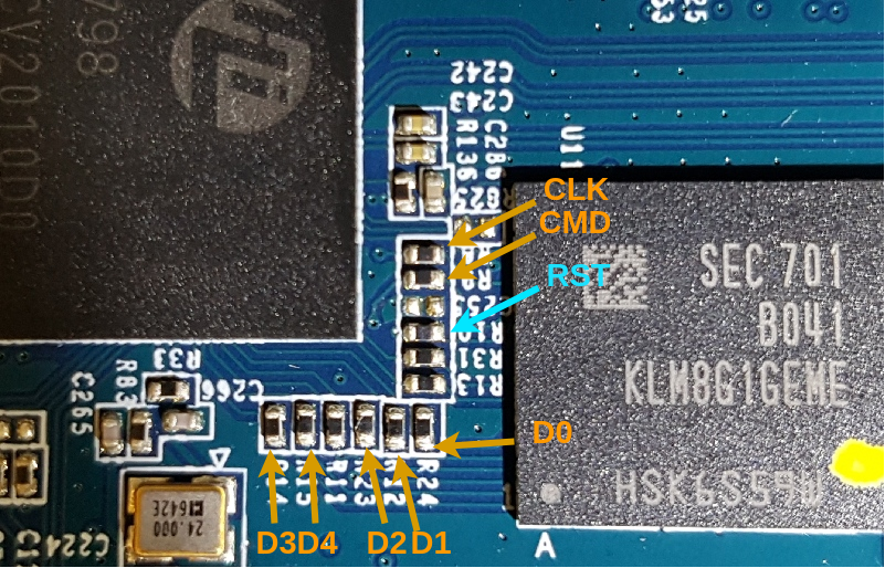 Tp t950d4 pb766 точки подключения еммс KIVI 32FK30G. Прошивка MBOOT