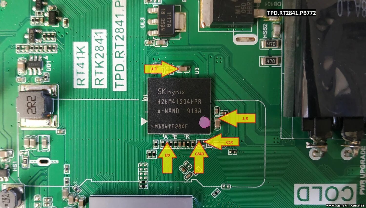 Tp t950d4 pb766 точки подключения еммс Tp rt