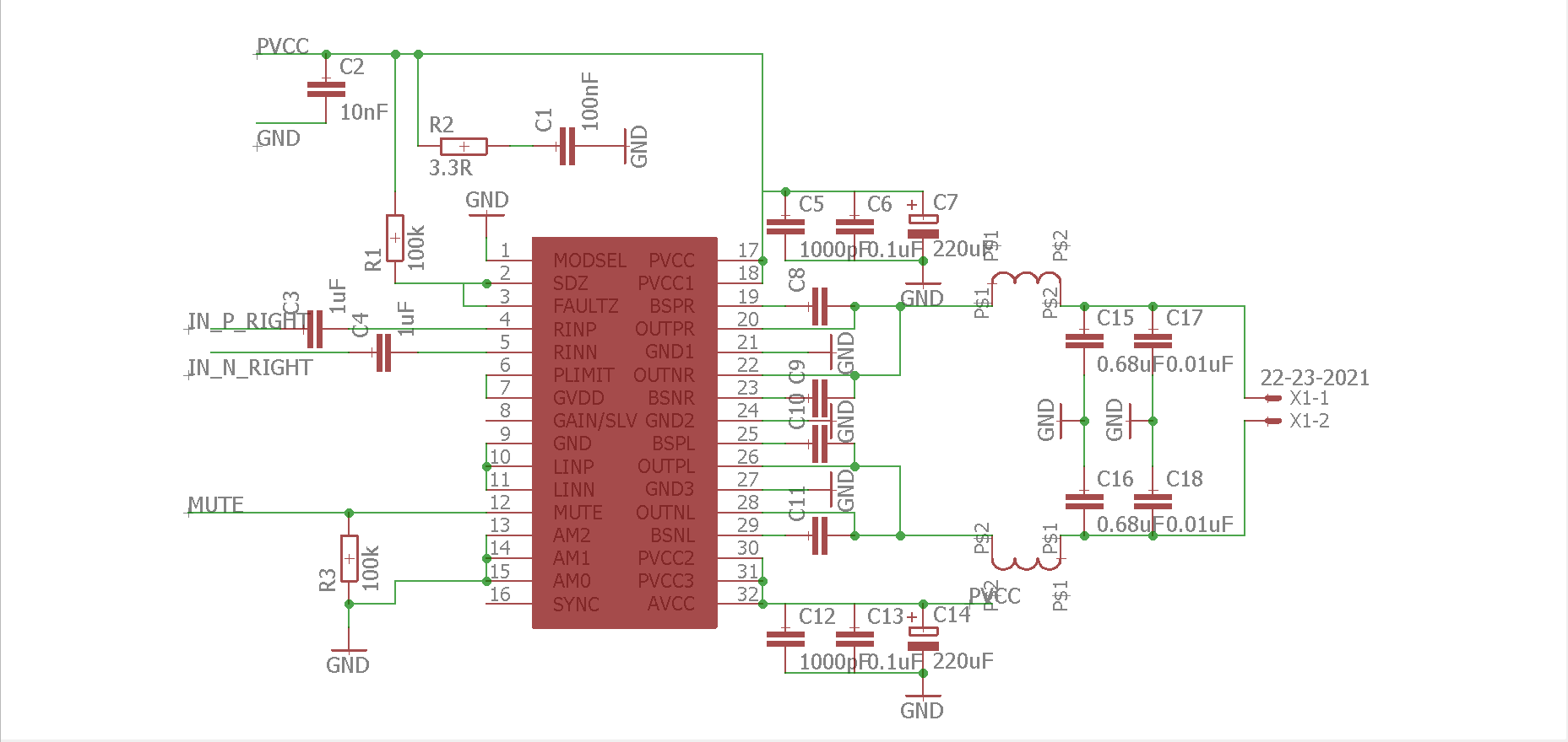 Tpa3116 схема усилителя Help with TPA3118 project diyAudio