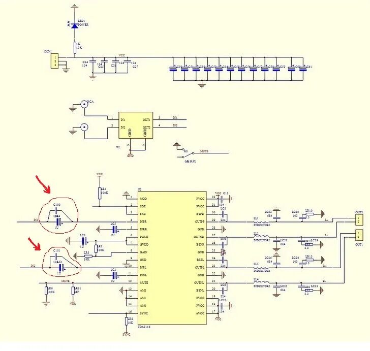 Tpa3118 схема усилителя tpa3116 - TPA 3116 - Pagina 21