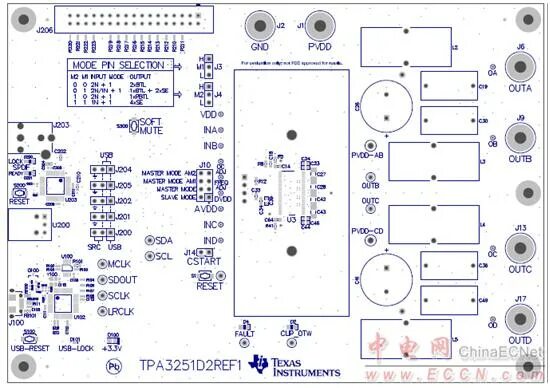 Tpa3255 усилитель схема Усилитель на tpa3255 схема