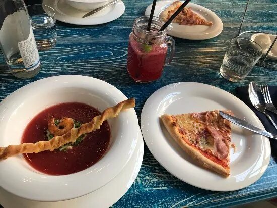 Trattoria540 ул горная карусель 6 фото Гаспачо - Picture of Trattoria 540, Esto-Sadok - Tripadvisor