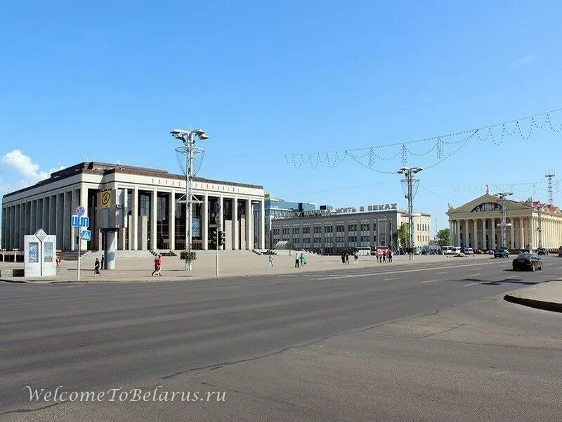 Travka октябрьская площадь 8 фото Проспект Независимости в г. Минск ТК Три cтолицы