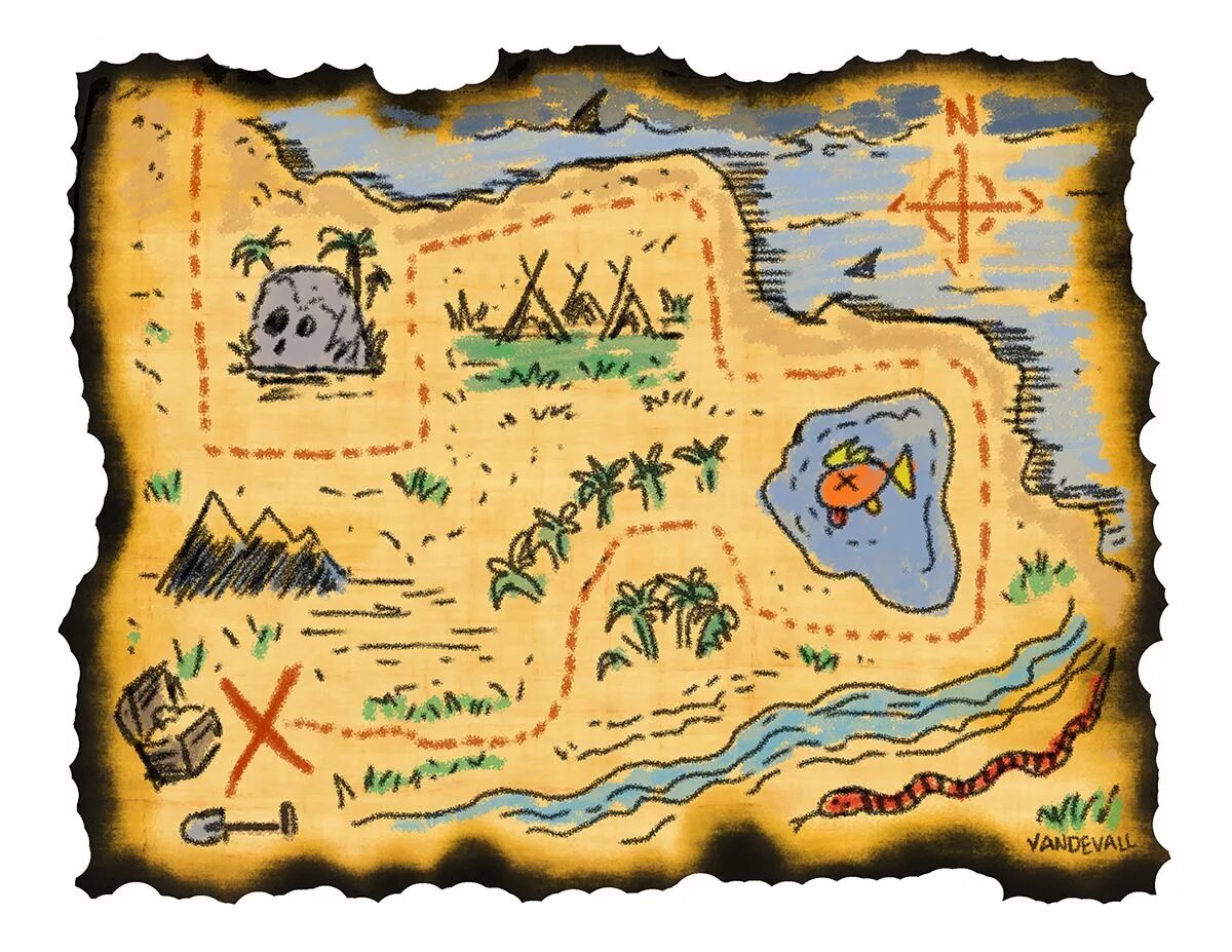 Treasure map орхидея фото Blank Treasure Map Templates for Children - Tim's Printables Treasure maps for k