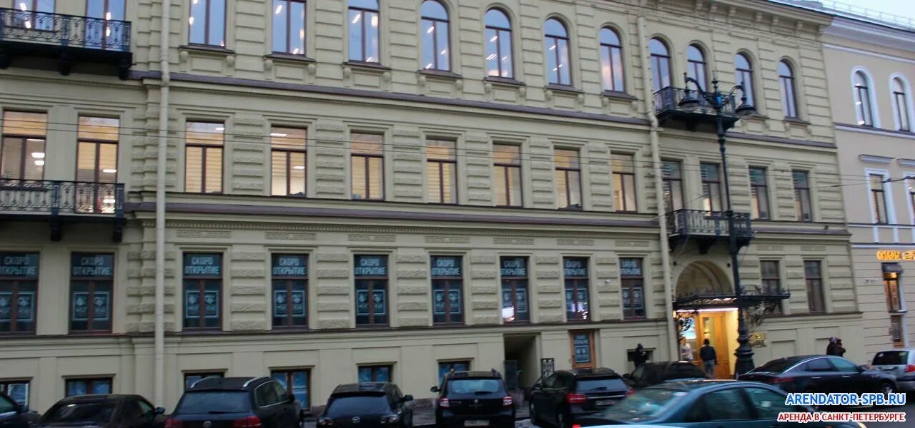 Trendagent малая морская ул 18 фото Аренда офиса 512 кв.м, Малая Морская ул., дом 18, Строение 1, г.Санкт-Петербург