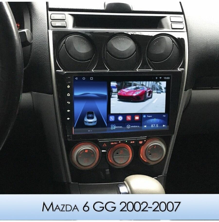 Ts 18 pro mazda 3 bk подключение Магнитола TS18PRO Mazda 6 GG 2002-2007 6/128Gb - купить в интернет-магазине по н