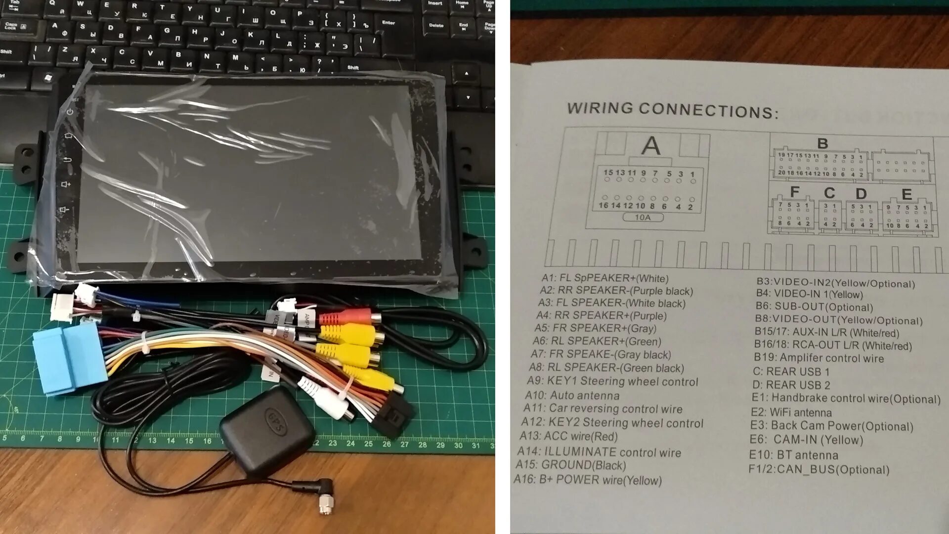 Ts18 pro магнитола андроид подключение Замена магнитолы, бюджетная 2din Android магнитола с aliexpress. - Suzuki SX4 (1