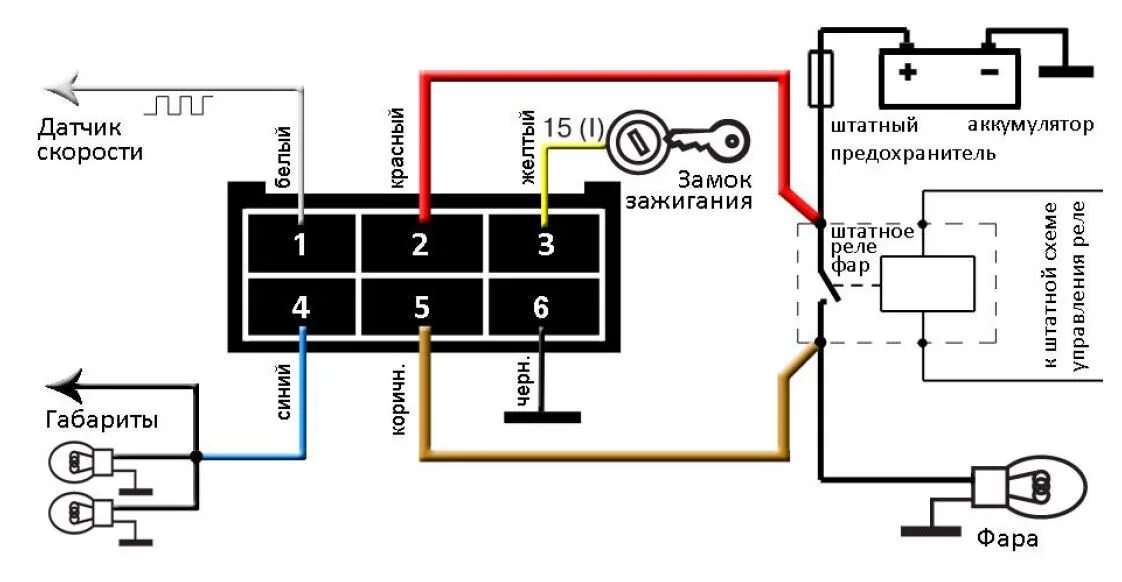 Ts18pro 6 128 подключение через замок зажигания Контроллер DRL (ДХО) - Toyota RAV4 (III), 2 л, 2011 года электроника DRIVE2