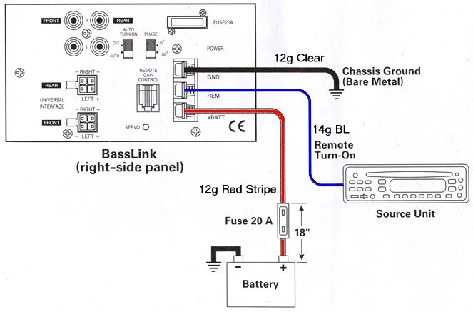 Ts18pro магнитола схема подключения сабвуфера 4x4 Icon - Infinity Basslink