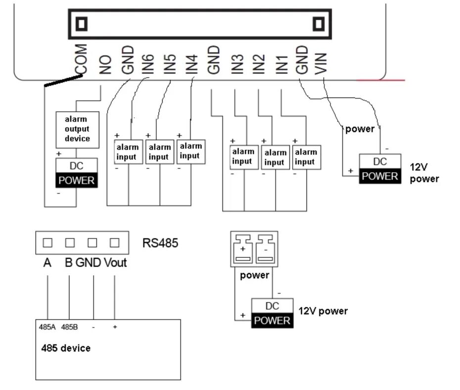Ts7 4 64 ahd ips схема подключения Монитор IP видеодомофона цветной DHI-VTH5221DW купить в Минске, цена
