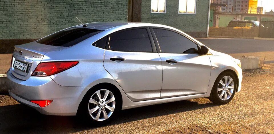Ts7mekede на хендай солярис фото Переобулся на зиму. Оригинальное литье R16 Solaris. - Hyundai Solaris, 1,6 л, 20