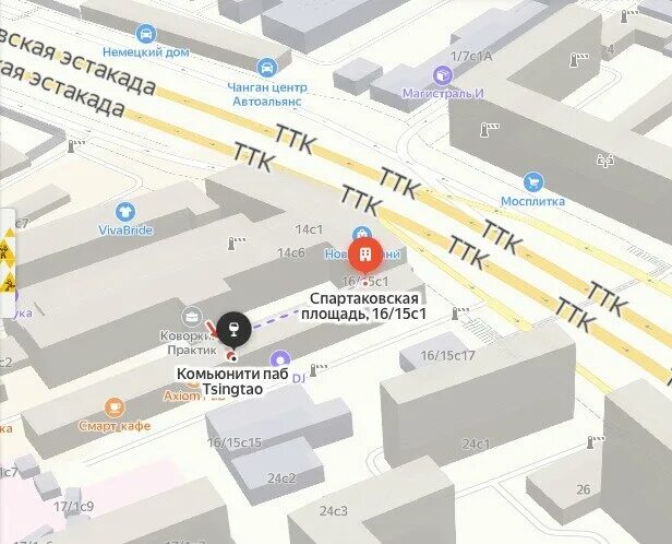 Tsingtao спартаковская площадь 16 15с2 москва фото Photo: Tsingtao, cafe, Moscow, Spartakovskaya Square, 16/15с2 - Yandex Maps