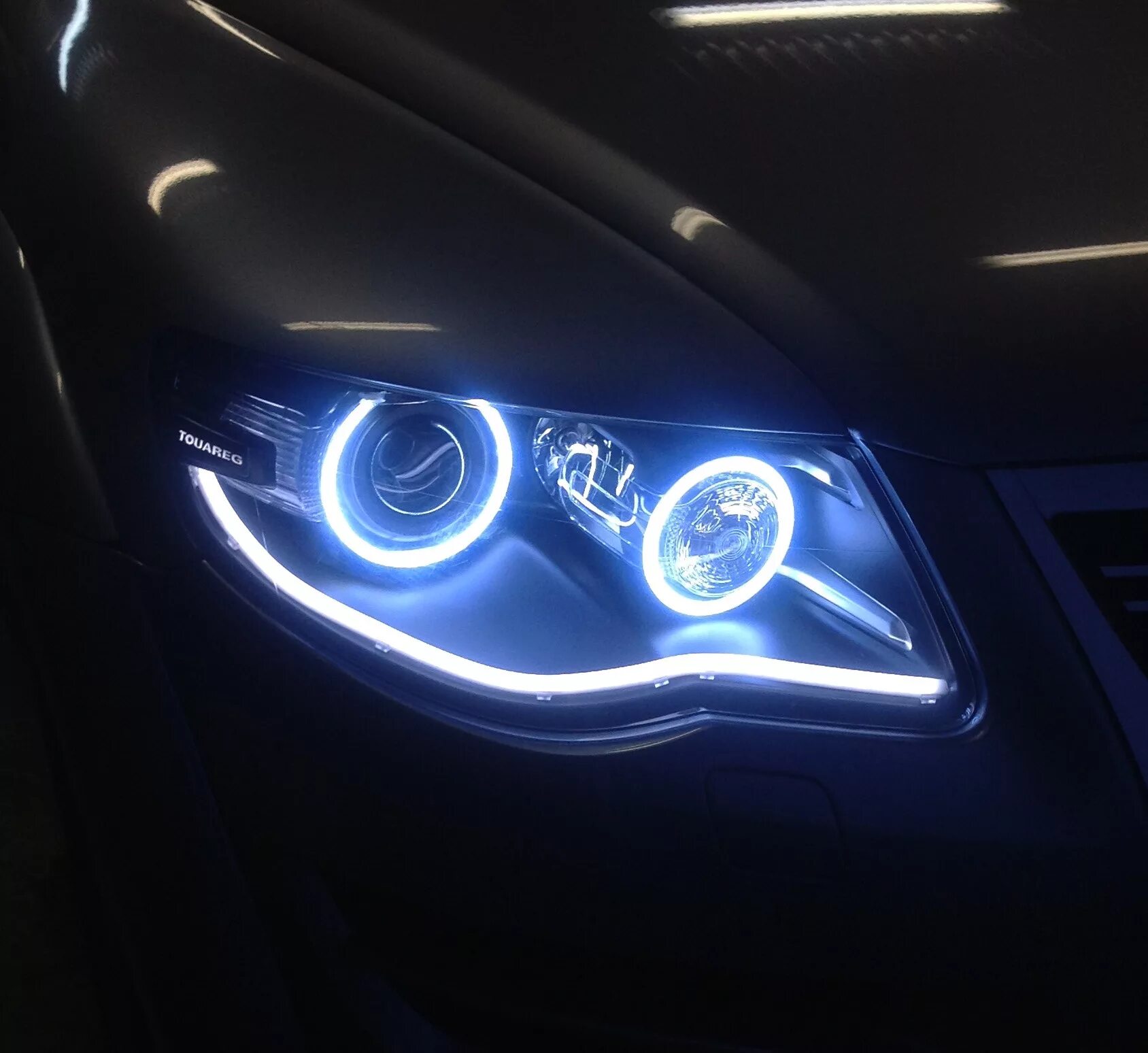 Tugella тюнинг фар ТЮНИНГ ФАР - Volkswagen Touareg (1G), 3 л, 2007 года тюнинг DRIVE2