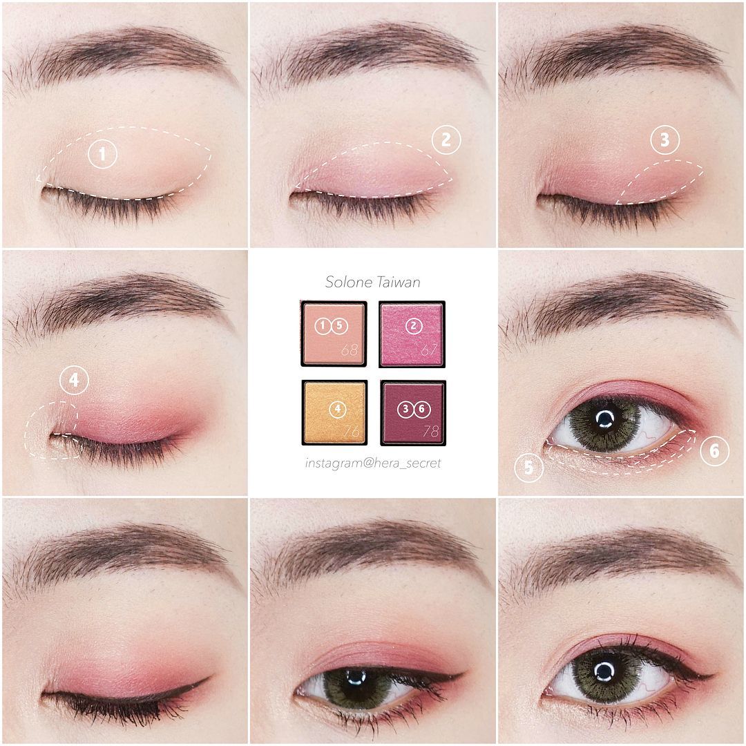 Tutorial корейского макияжа #AmazingEyemakeup Korean eye makeup, Eye makeup tutorial, Ulzzang makeup