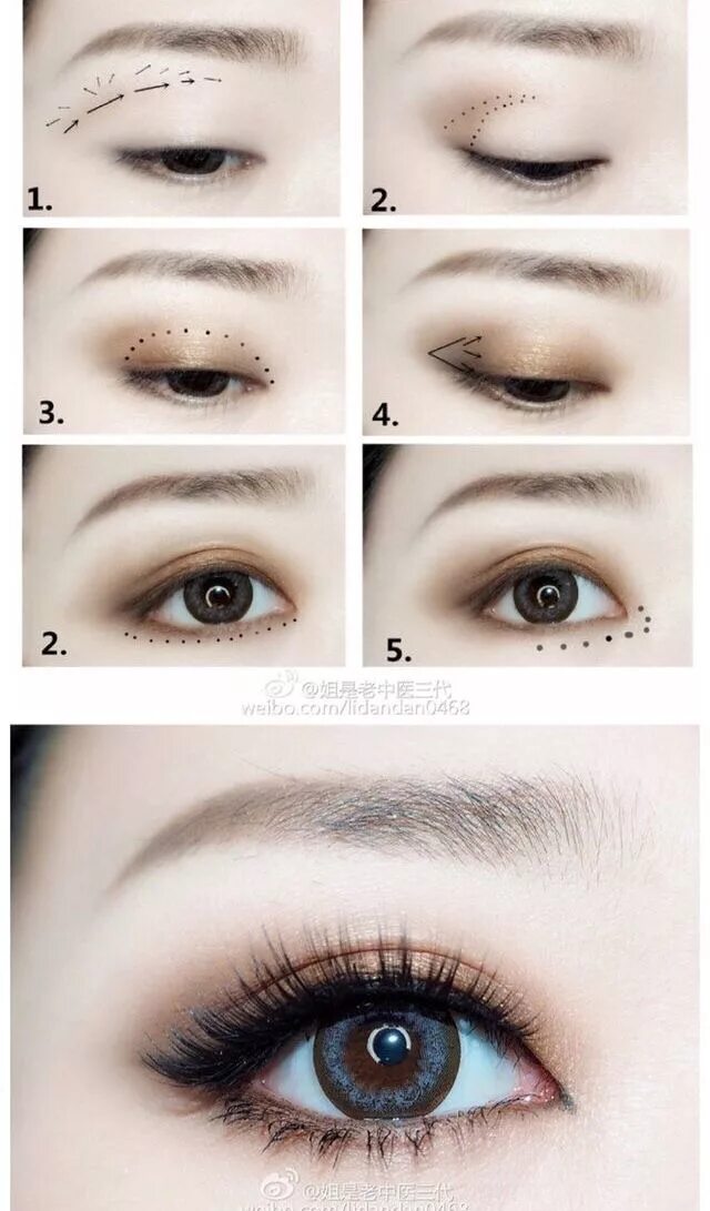 Tutorial корейского макияжа Just Do It!! image by sushi tenorio Asian eye makeup, Korean eye makeup, Ulzzang