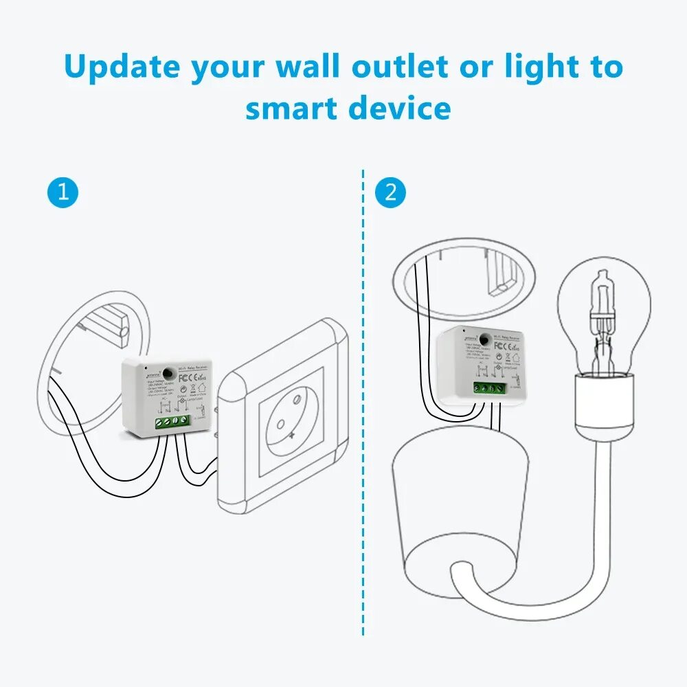 Tuya smart выключатель подключение Wi-Fi-переключатель с дистанционным управлением, 10 А AliExpress