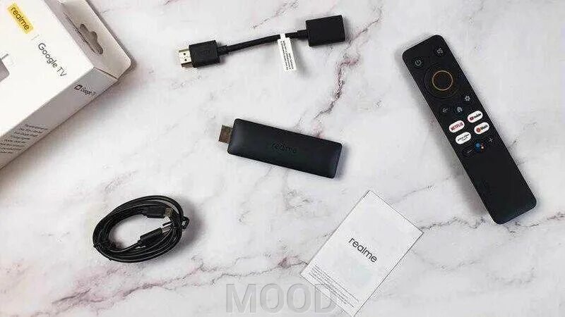Tv stick 4k подключение к телевизору Приставка настроенная Realme 4K Google TV Stick (Smart Android Box) за 3284.99 ₴