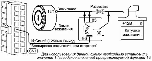 Tw9010 tomahawk реле блокировки стартера схема подключения SCHER-KHAN VEGAS - руководство по установке