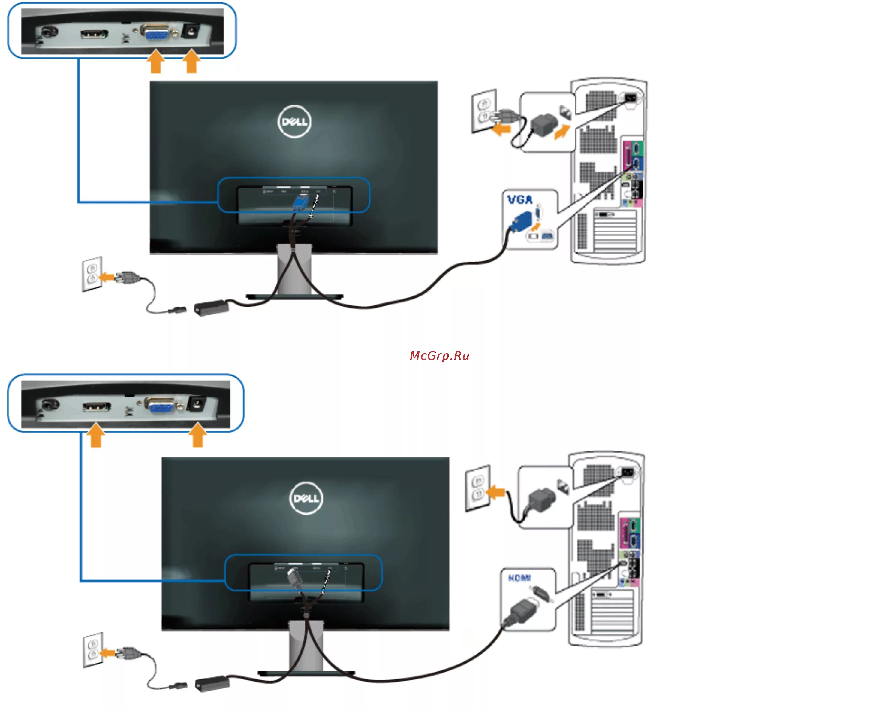 Tx12 подключение к компьютеру Dell S2340L Инструкция по эксплуатации онлайн 19/47 76881