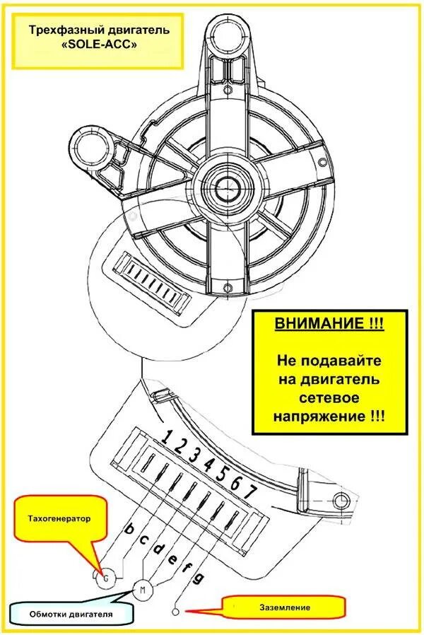 Type 20584.333 ace двигатель схема подключения Подключение асинхронного и коллекторного двигателя СМА