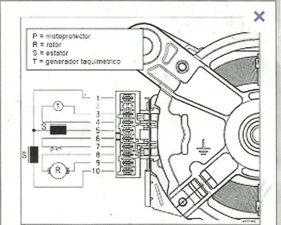 Type 20584.333 ace двигатель схема подключения Схема мотора стиральной машины