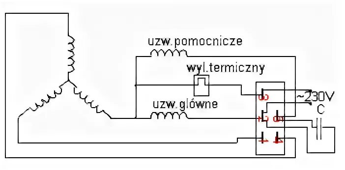 Type 20584.333 ace двигатель схема подключения Silnik pralki Bosch v2002 - Podłączenie starego silnik pralki Bosch - opis