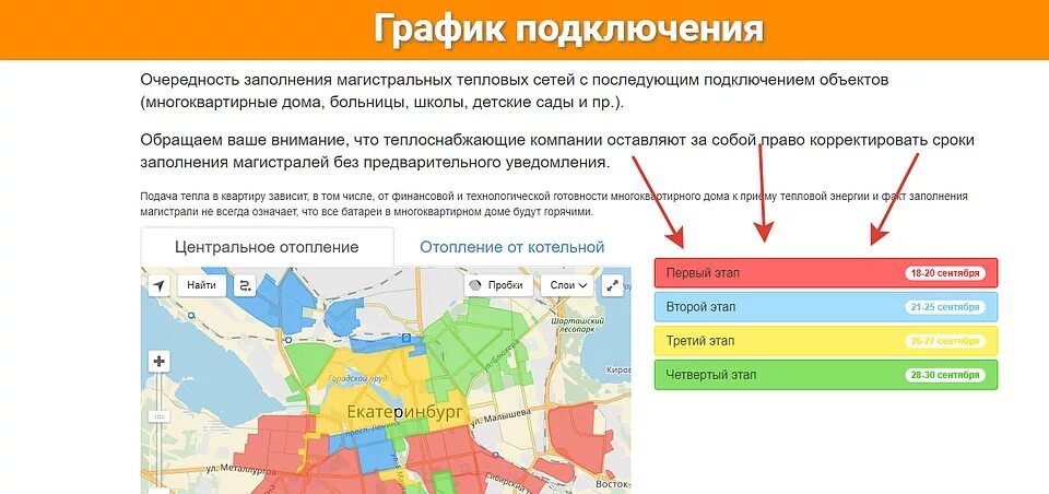 Ukteplo kz график подключения отопления Что делать, если отопление в квартире так и не появилось