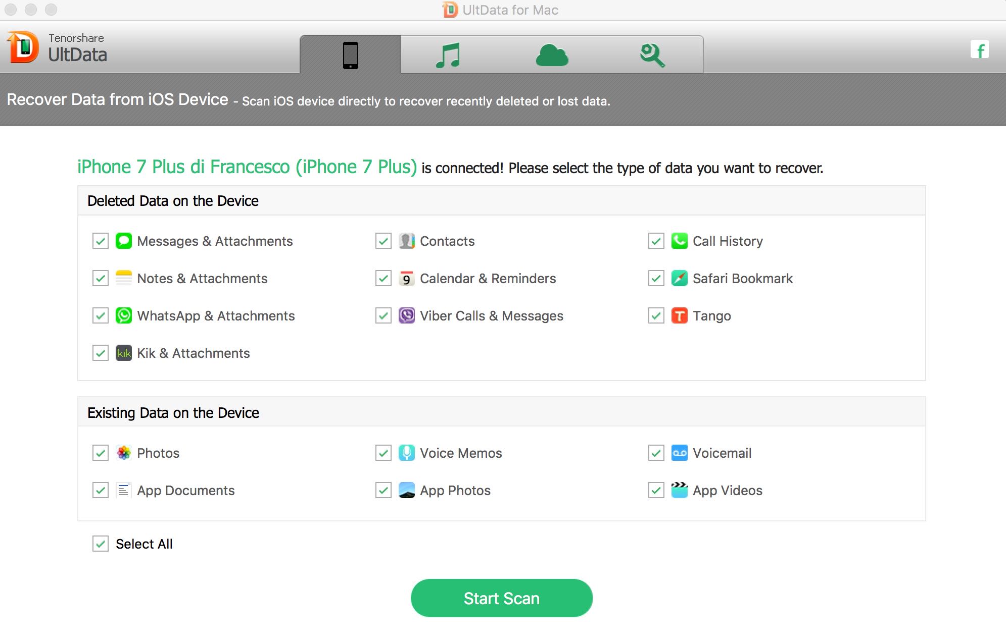 Ultdata восстановить фото на айфоне Recuperare dati iPhone: Tenorshare iPhone Data Recovery - iPhone Italia