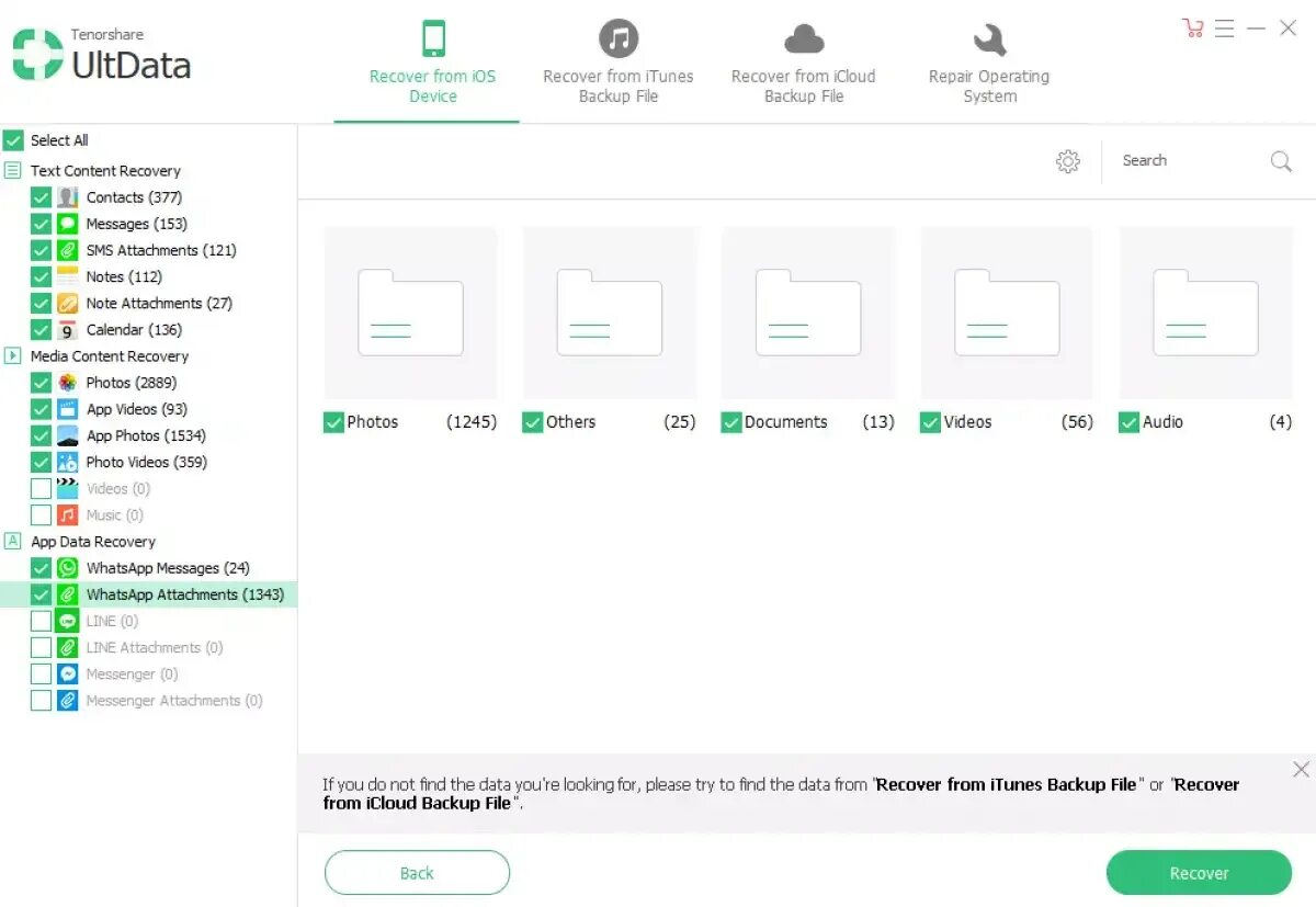 Ultdata восстановить фото на айфоне How to recover your iPhone data with UltData - iPhone Data Recovery