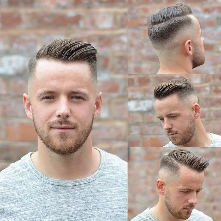 Undercut стрижка мужская Freshly cut low fade with a hard part combed to the side with bumper. Haircuts f
