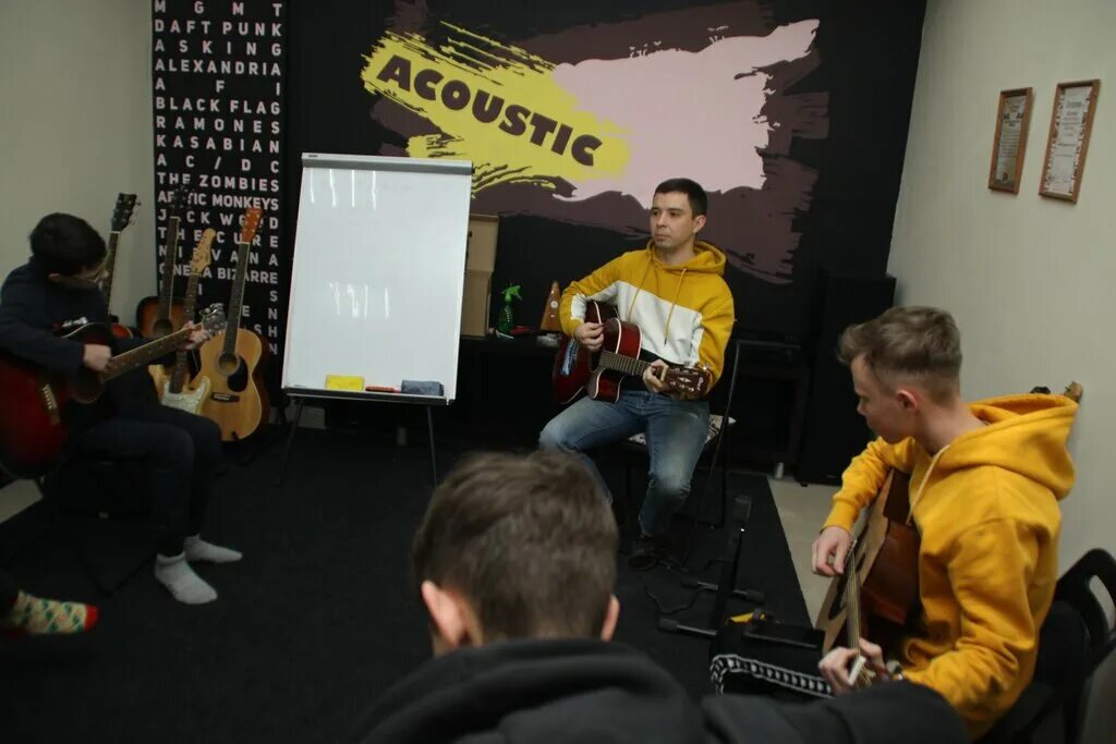 Underground rock school ул пушкина 6а фото Панорама: Школа Рока Underground Rock School, дополнительное образование, Москов