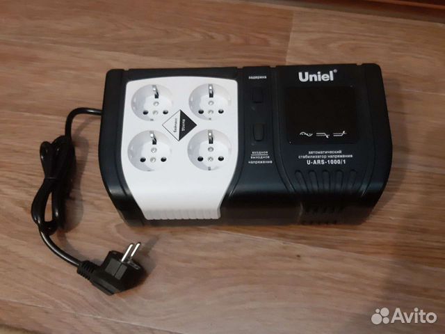 Uniel u ars 1500 1 подключение Стабилизатор напряжения Uniel U-ARS-1000/1 новый купить в Краснодаре Электроника