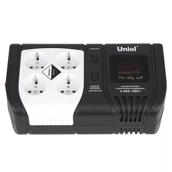 Uniel u ars 1500 1 подключение Стабилизатор напряжения Uniel U-ARS-1000/1 - отзывы покупателей и владельцев М.В