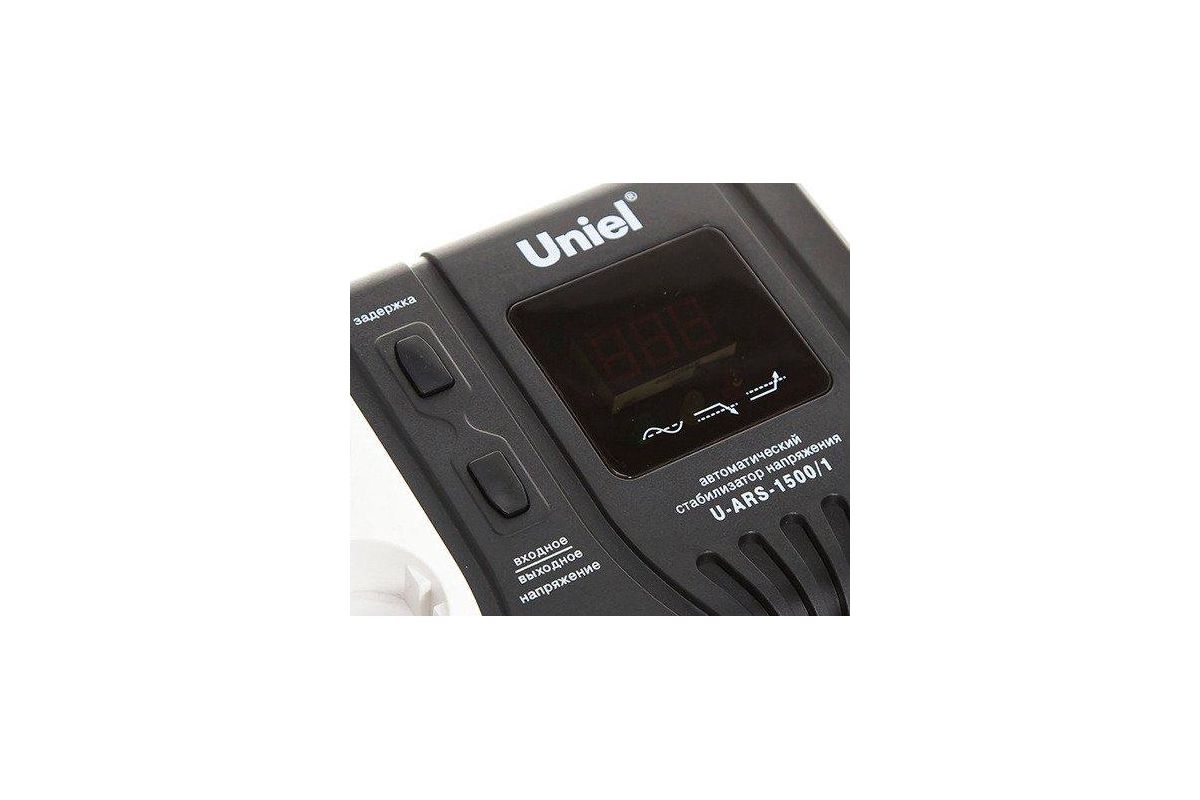 Uniel u ars 1500 1 подключение Стабилизатор напряжения UNIEL U-ARS-1500/1 купить в Магадане по доступной цене: 